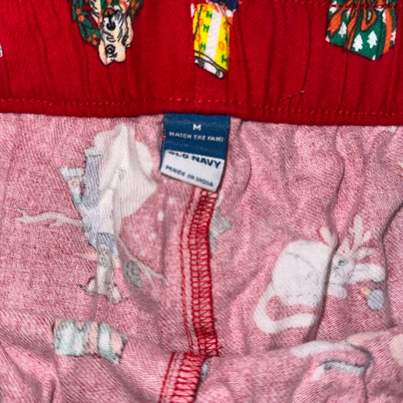 Old Navy Christmas Pajama Shorts - Picture 2 of 3